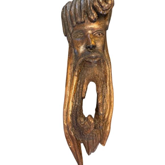 VTG hand made wood tree spirit - Picture 2 of 7